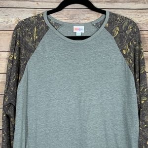 LuLaRoe Women's Randy Baseball Top